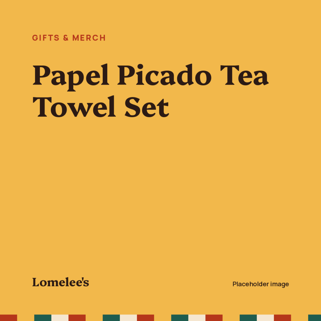 Placeholder image: Papel Picado Tea Towel Set